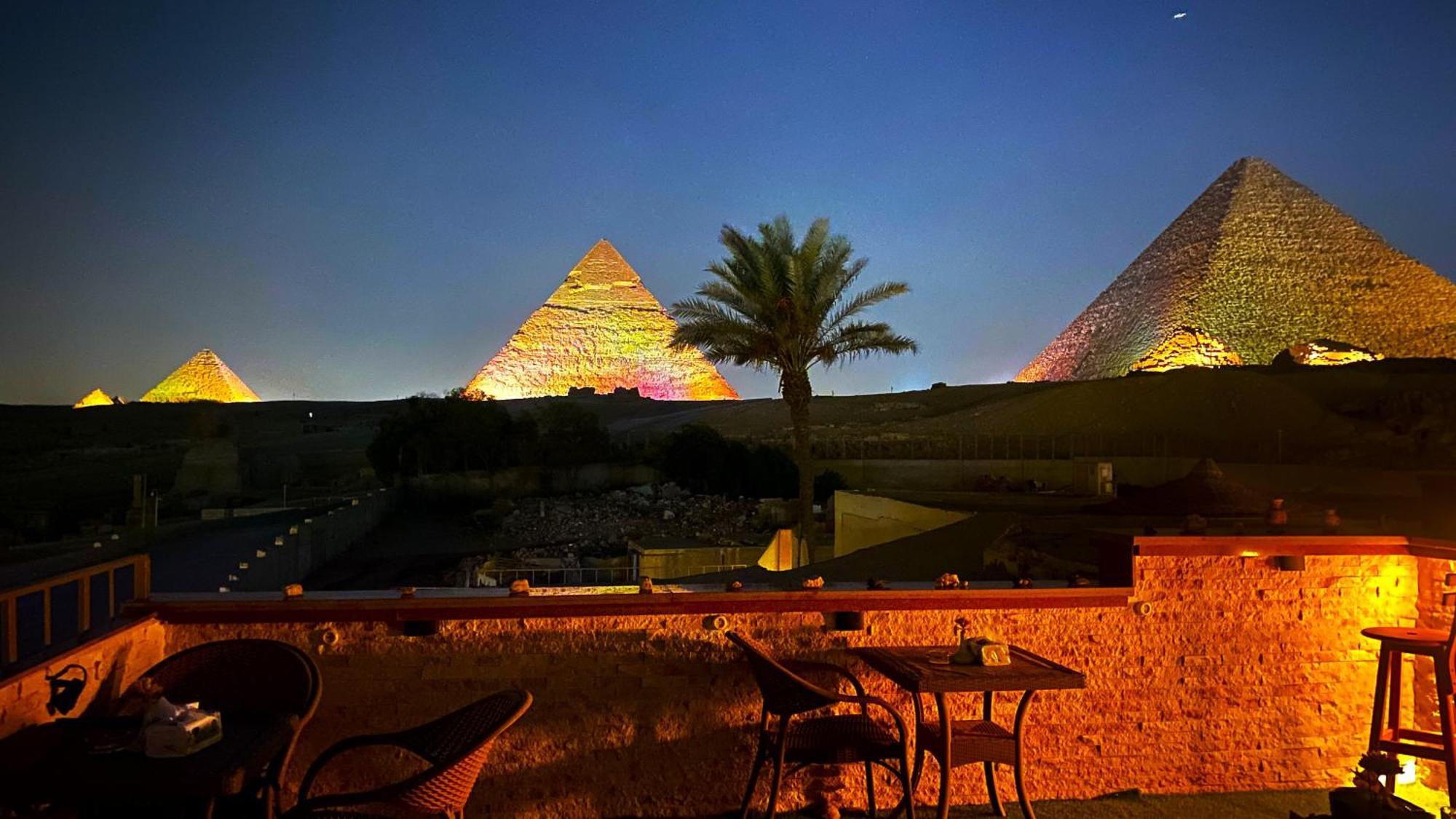 Seven Pyramids Panoramic View Inn Kafrat al Jabal Exterior foto