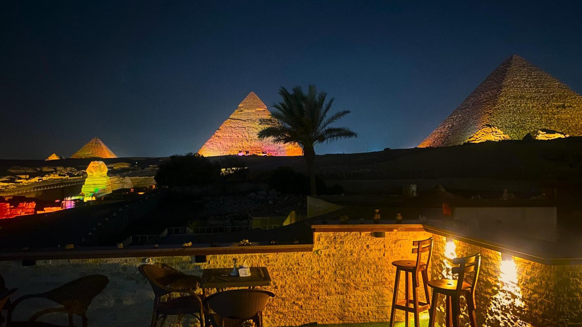 Seven Pyramids Panoramic View Inn Kafrat al Jabal Exterior foto