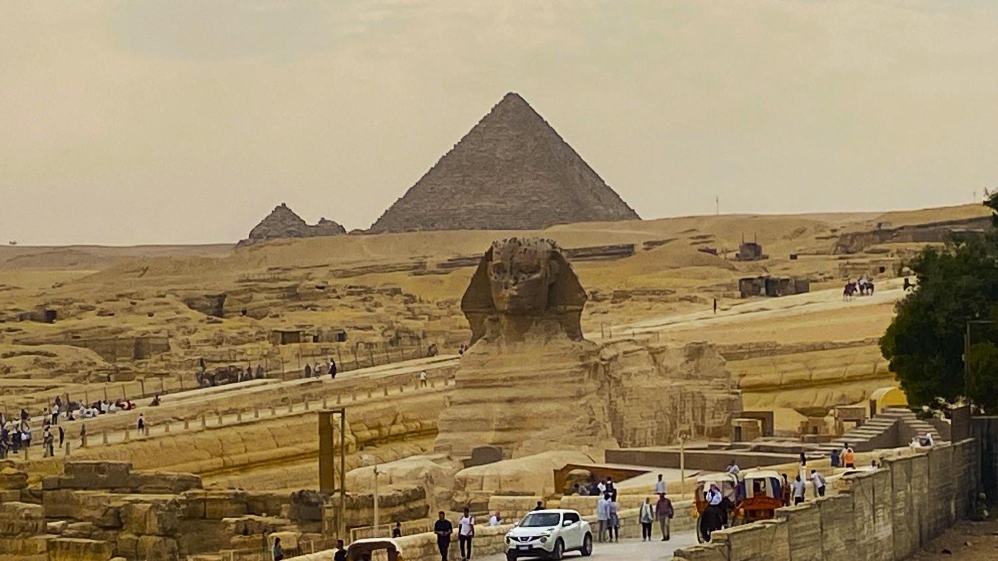 Seven Pyramids Panoramic View Inn Kafrat al Jabal Exterior foto