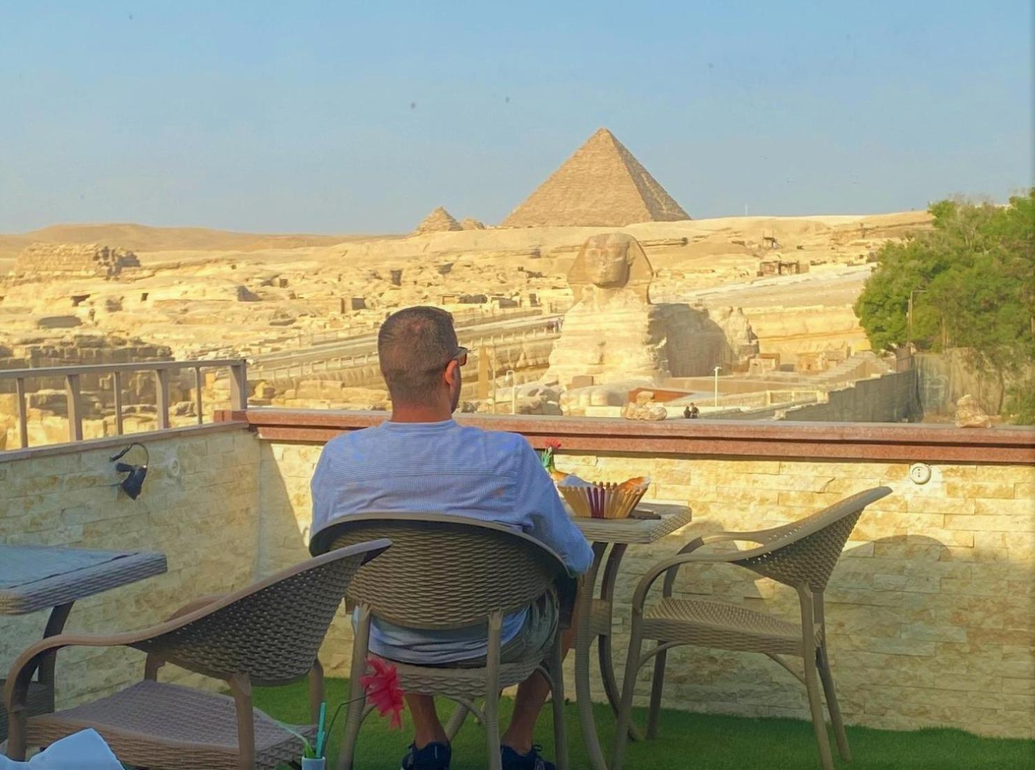 Seven Pyramids Panoramic View Inn Kafrat al Jabal Exterior foto