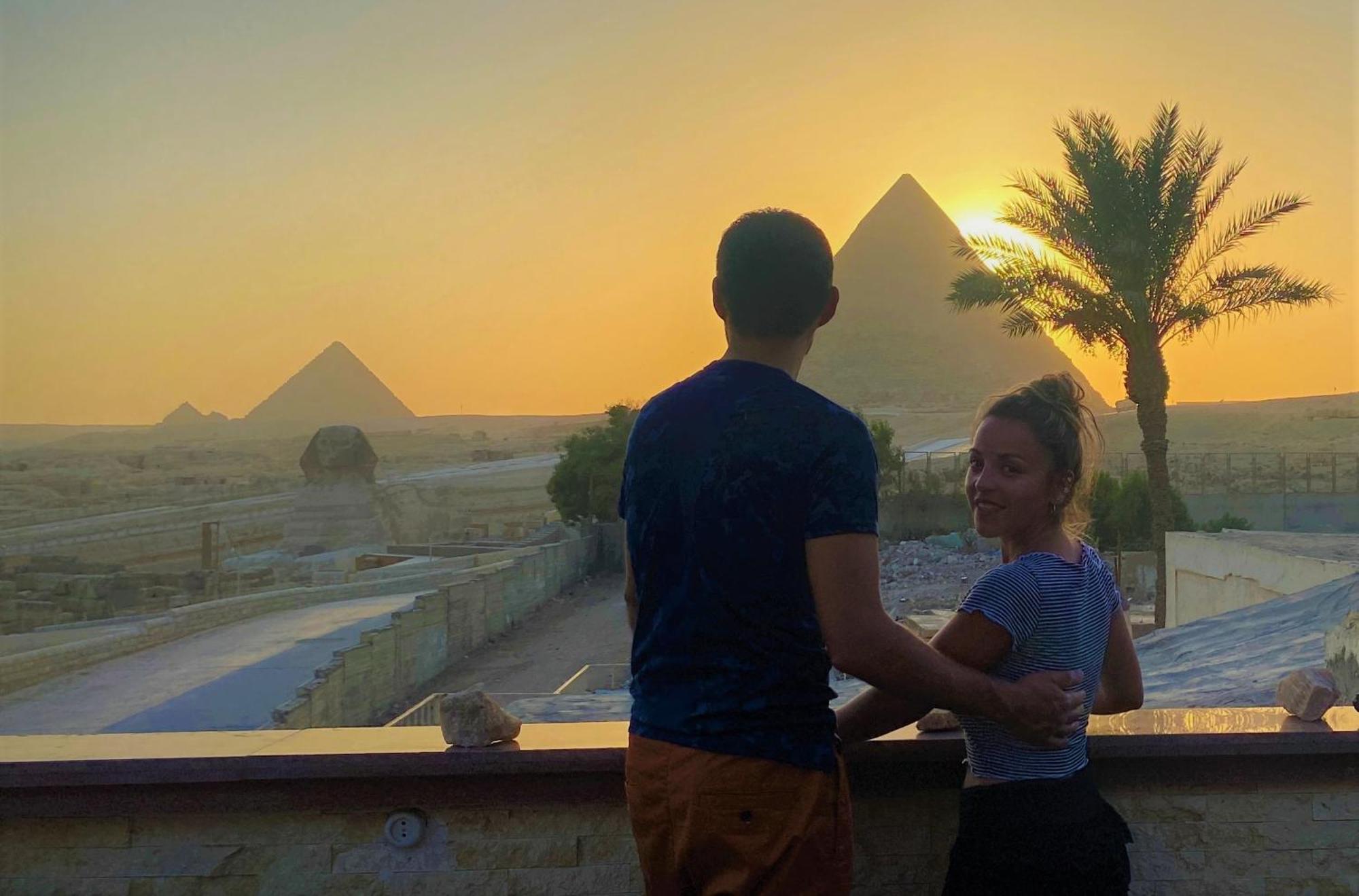 Seven Pyramids Panoramic View Inn Kafrat al Jabal Exterior foto