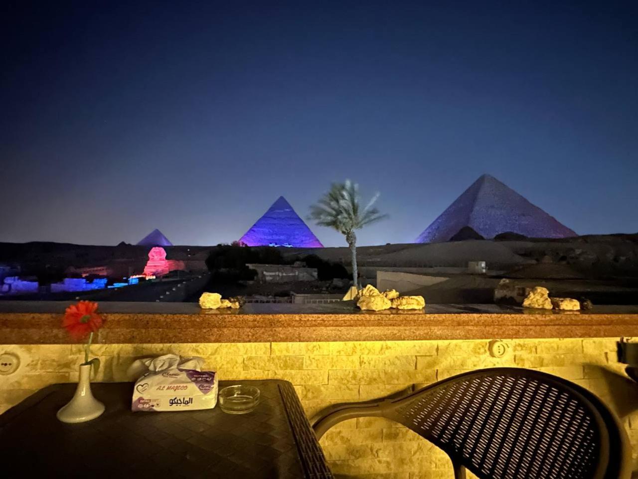 Seven Pyramids Panoramic View Inn Kafrat al Jabal Exterior foto