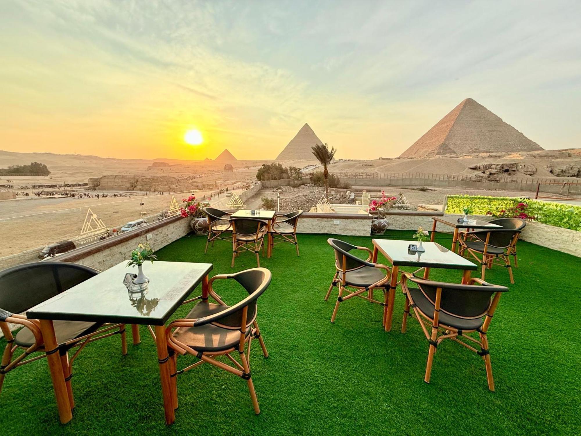 Seven Pyramids Panoramic View Inn Kafrat al Jabal Exterior foto